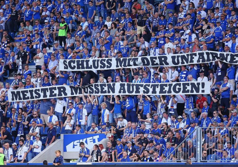 Fans protestieren