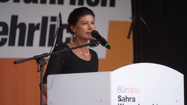 Wagenknecht offen für Zusammenarbeit mit AfD in Sachsen-Anhalt