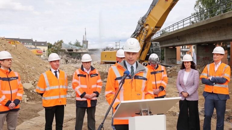 Nordbrücke Bonn: Abriss läuft nach Plan