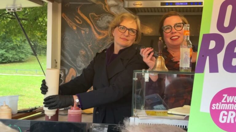 Grüne-Spitze berichtet von ungewöhnlichen Wahlkampfbegegnungen