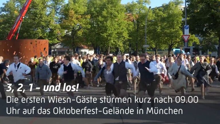 Oktoberfest 2026: Erste Gäste stürmen auf die Wiesn