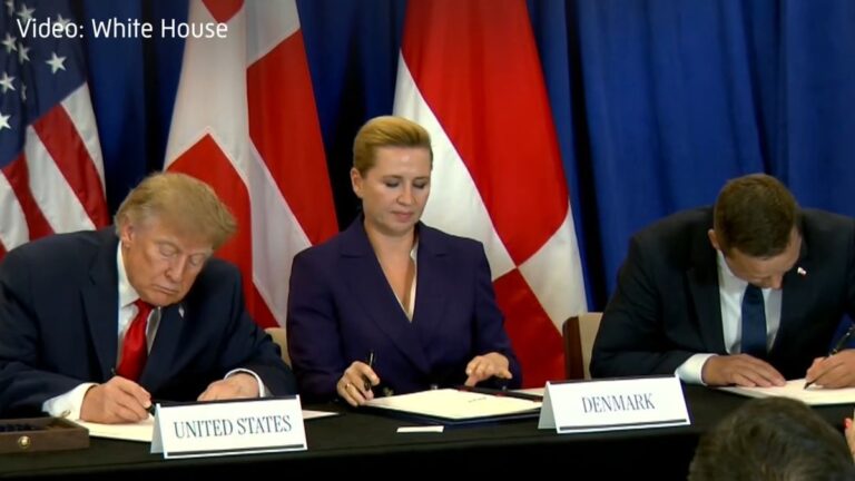 USA, Dänemark und Grönland unterzeichnen Sicherheitsabkommen