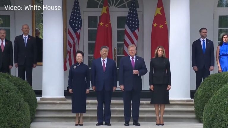 Trump und Xi: Pomp und Harmonie trotz Spannungen