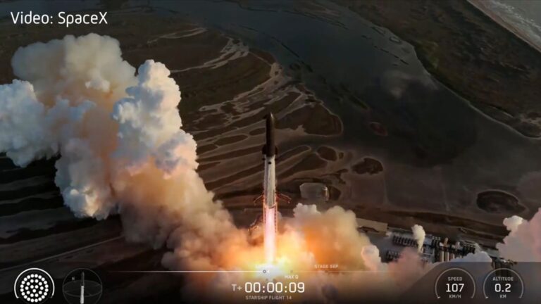 Starship-Rakete erreicht erstmals Erdumlaufbahn