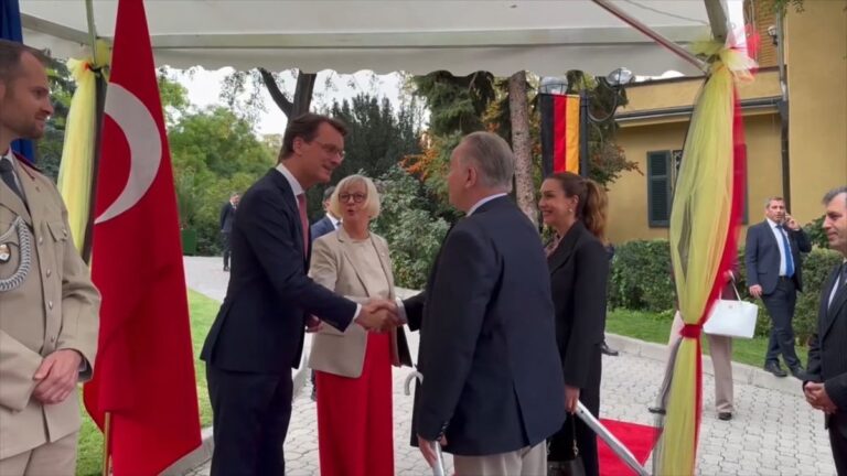 Wüst in Ankara: Erdogan empfängt NRW-Ministerpräsidenten