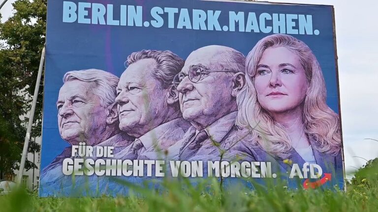 AfD-Plakat mit Brinker und Brandt löst Kritik aus
