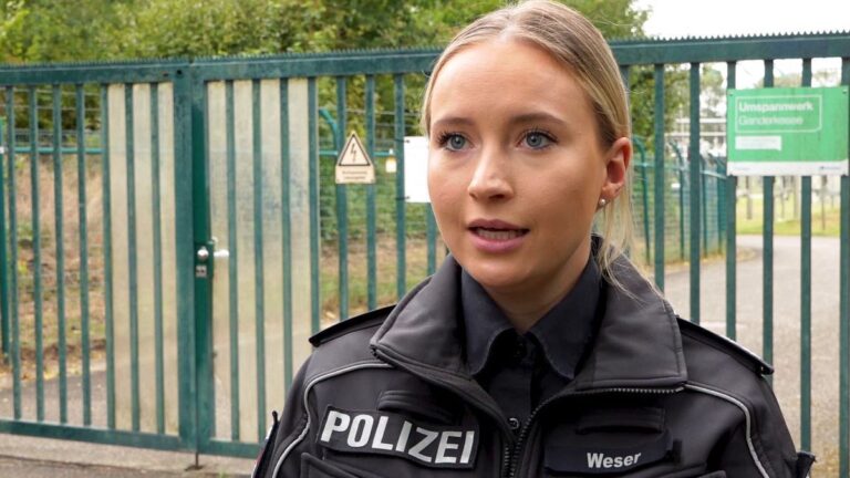 Großeinsatz der Polizei an Umspannwerk in Ganderkesee