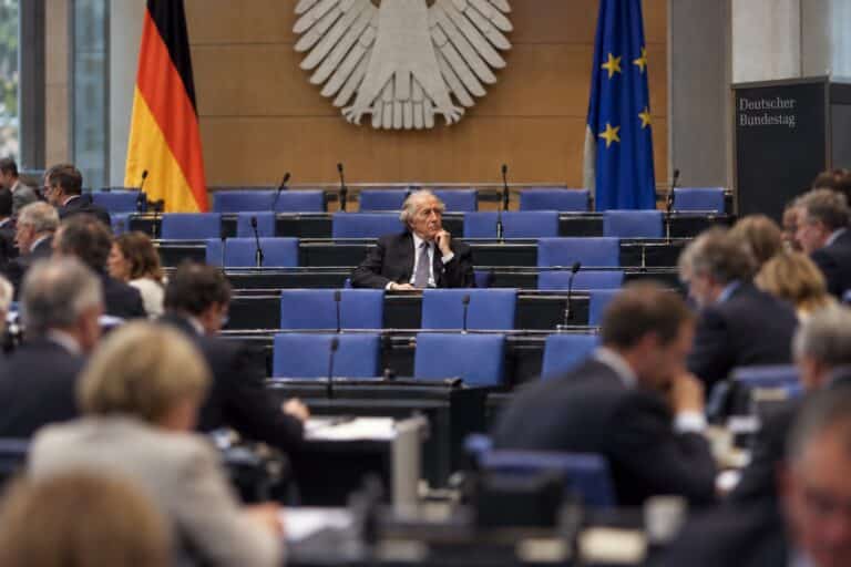 Justus Möser im Bundestag / ki-generiert in Osnabrück (Gesamtstadt)