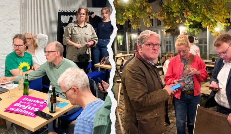 Banges Warten bei Grünen und CDU auf letzte Ergebnisse in Osnabrück (Gesamtstadt)