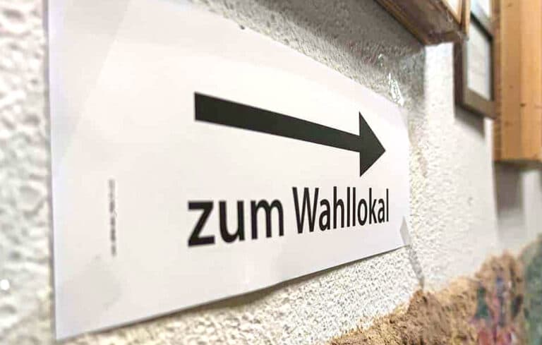 Wahllokal (Archiv) / via dts Nachrichtenagentur in Osnabrück (Gesamtstadt)