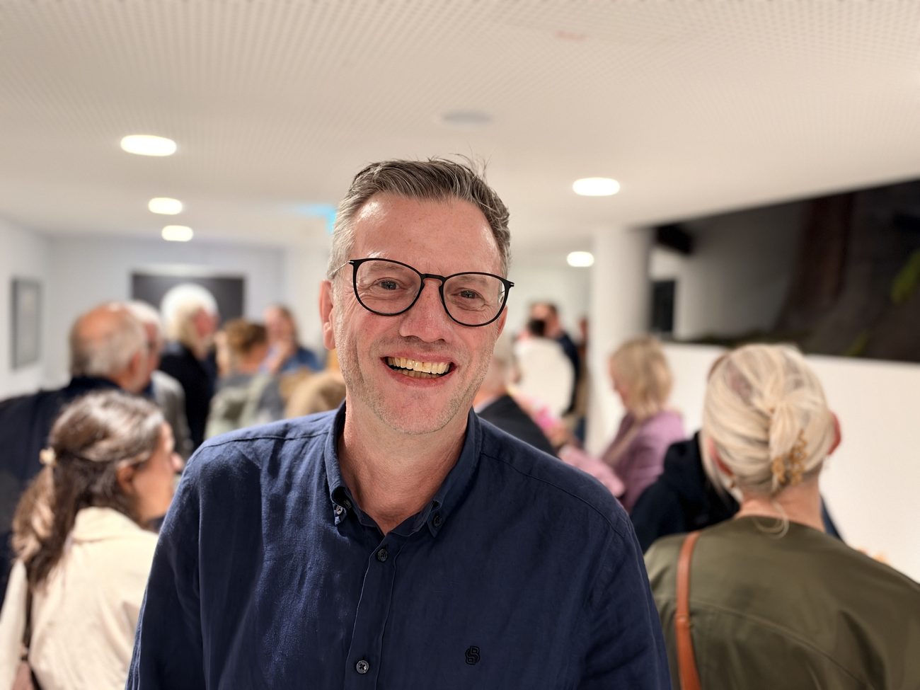 Peter Band bei der Premiere von Fabulara im Planetarium Osnabrück