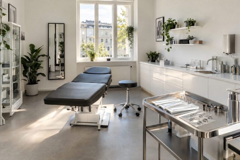 In Berlin sollte selbstverständlich das richtige Piercing-Studio ausgewählt werden. (Foto: Mithilfe von KI generiert)