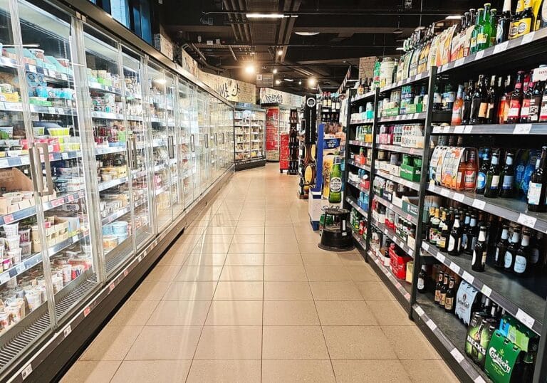 Supermarkt am
