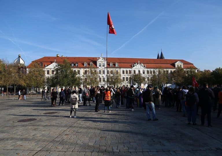 Anti-AfD-Protest vor