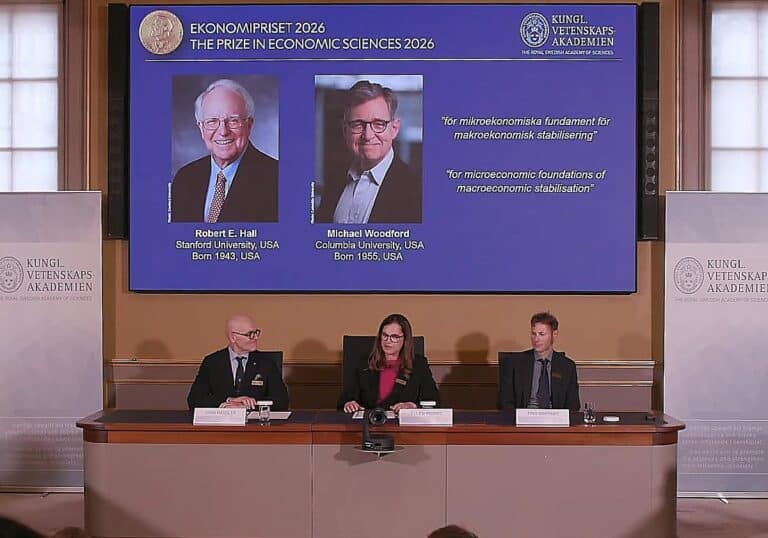 Bekanntgabe Wirtschaftsnobelpreis