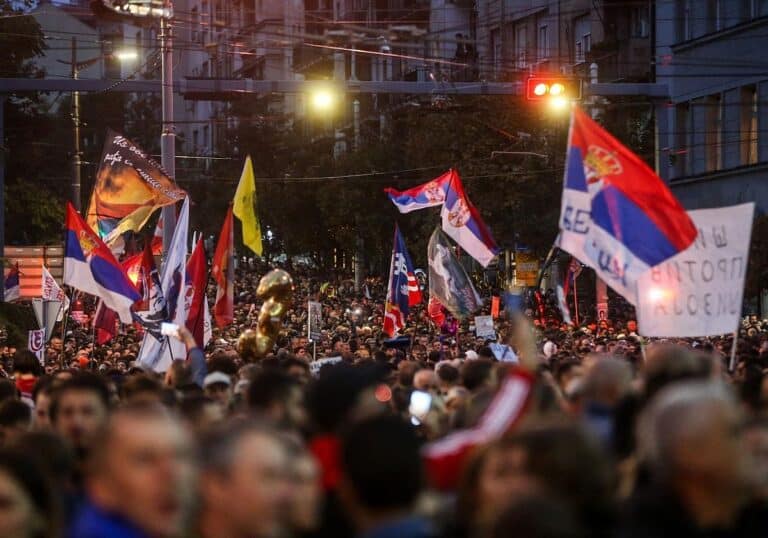 Massenproteste vor