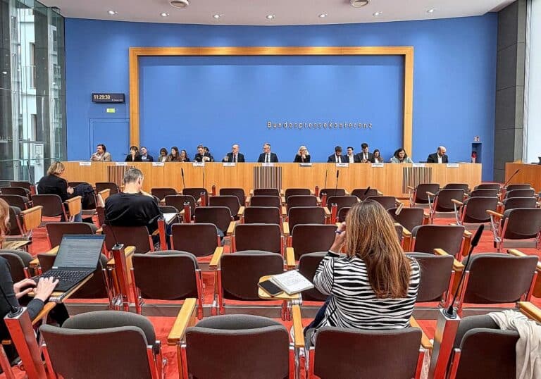 Regierungspressekonferenz am