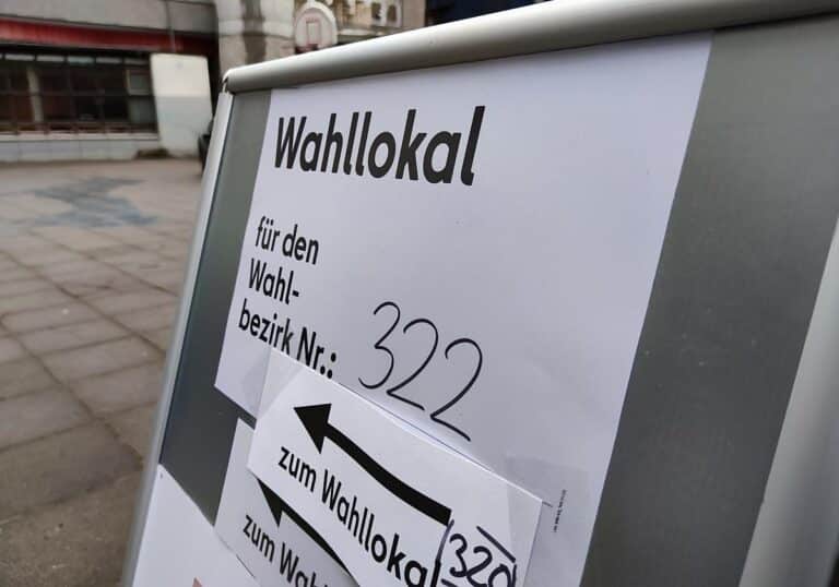 Berliner Wahllokal