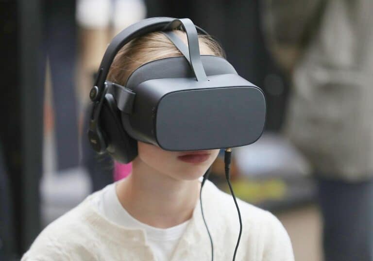 VR-Brille im