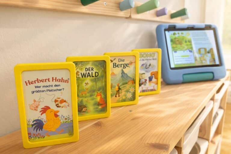 Die Fluxie-Lesekarten sind über eine App auf dem iPad zu lesen, hören und entdecken in Osnabrück (Gesamtstadt)