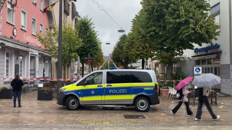 Polizei erschießt bewaffneten Mann in Tuttlingen