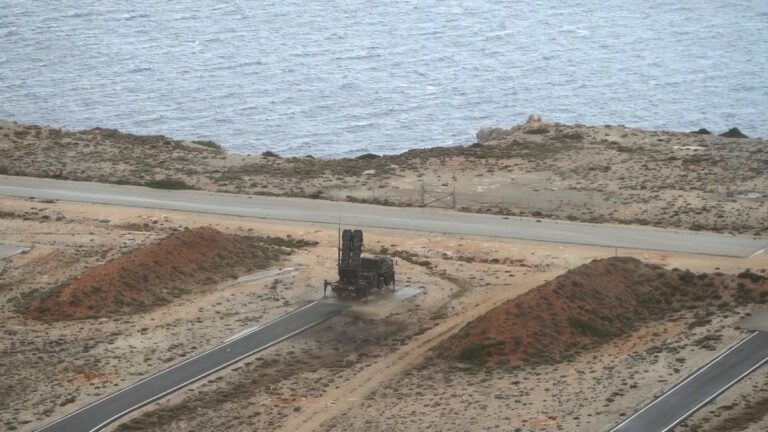 Bundeswehr testet Iris-T SLM auf Kreta im scharfen Schuss
