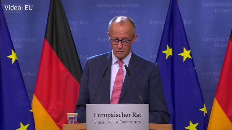 Merz: Irreguläre Migration belastet die EU schwer