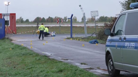 Polizeieinsatz am Flughafen Leipzig/Halle nach Zaunbeschädigung