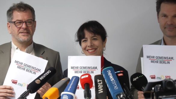 Berlin: SPD und Grüne entscheiden über Koalition mit der Linken