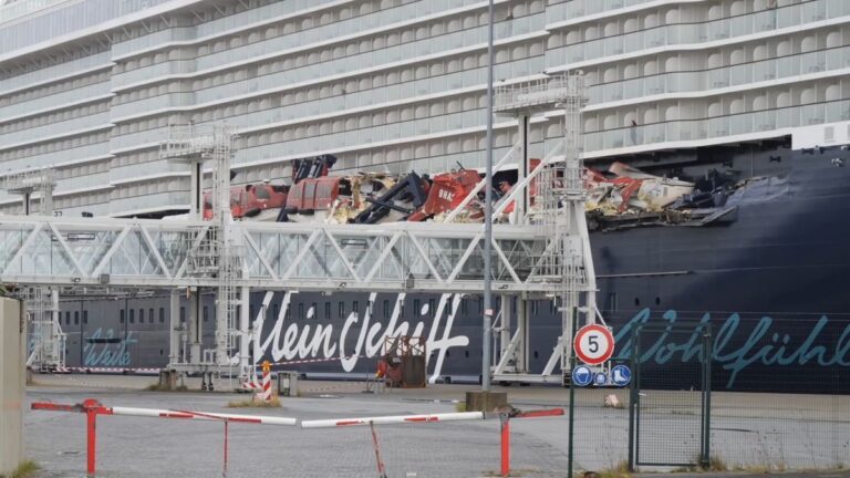 „Mein Schiff 3“ nach Kollision: Reise abgesagt, Werft nötig