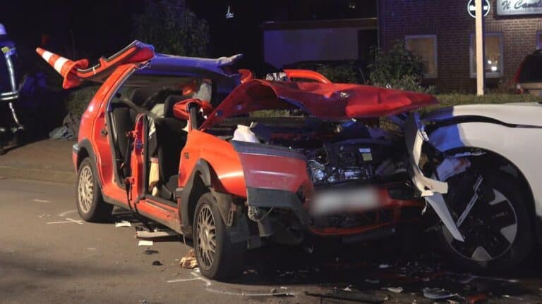 Schwerer Unfall in Bad Essen: Drei Verletzte