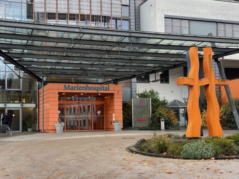 Eingang des Marienhospitals Osnabrück