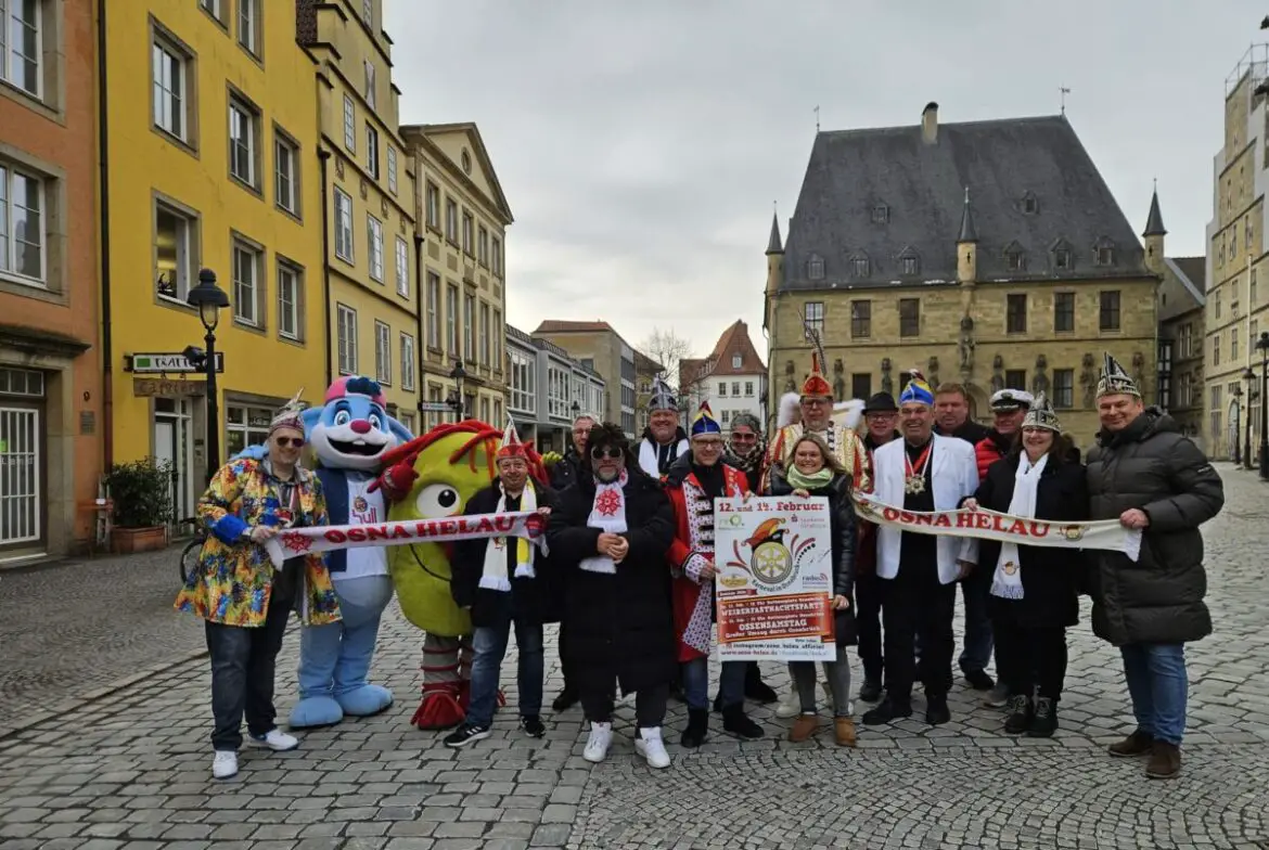 Das Team freut sich auf den Karnevalsumzug
