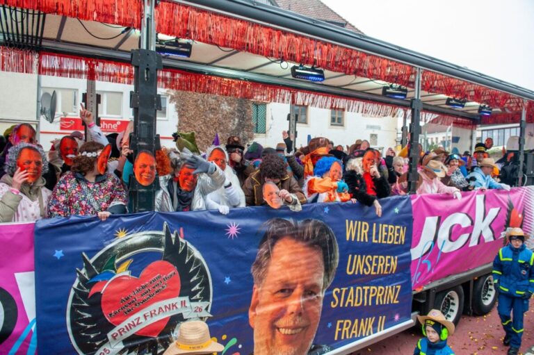 Karnevalsumzug beim 48. Ossensamstag. in Osnabrück (Gesamtstadt)