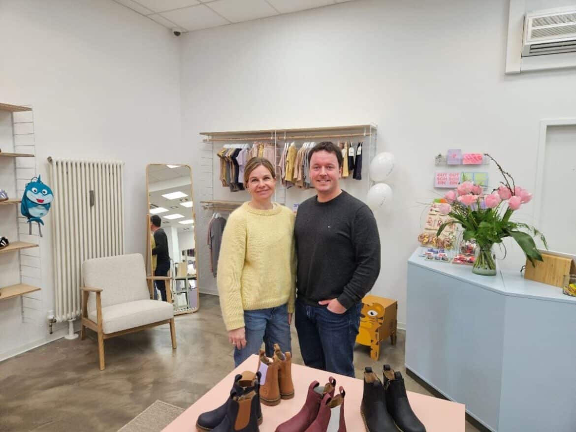 Nora und Lars Meyer freuen sich über den Umzug in die Dielingerstraße