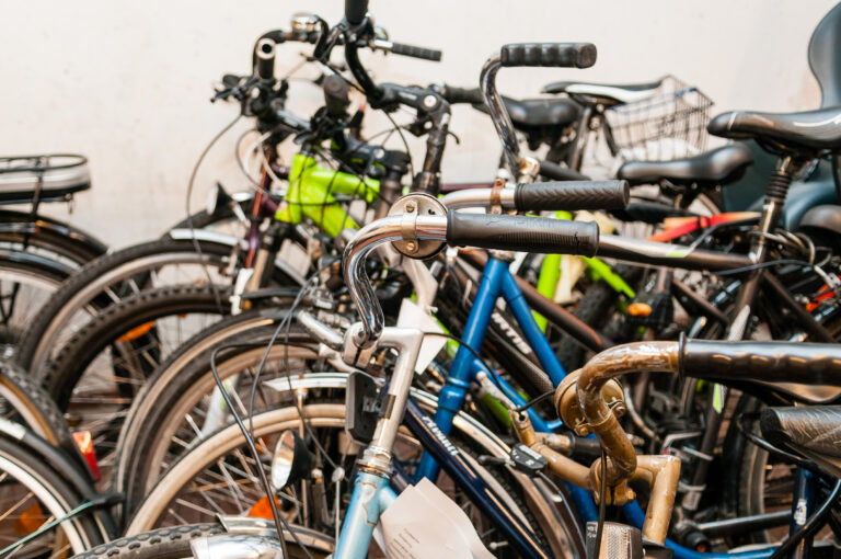 Das Fundbüro versteigert Fahrräder