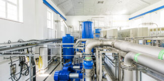 Die Trinkwasseraufbereitung im Wasserwerk Düstrup kann im Rahmen der Stadtwerke-Besucherführungen besichtigt werden