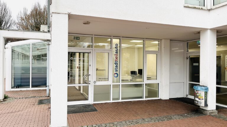 BU: Das neue stadtteilauto-Kundenbüro an der Vitihof-Garage öffnet am 5. Januar in Osnabrück (Gesamtstadt)