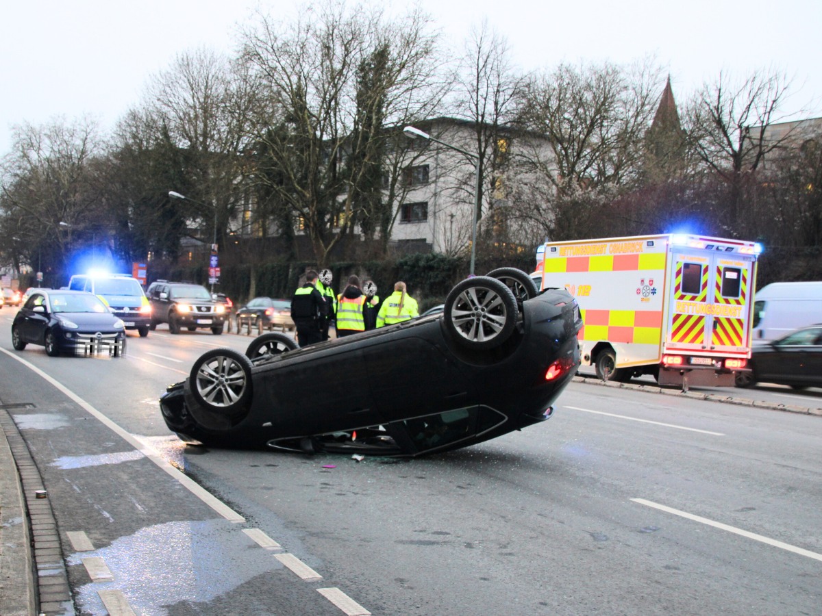 Unfall am Rißmüllerplatz. / Foto: Dominik Lapp