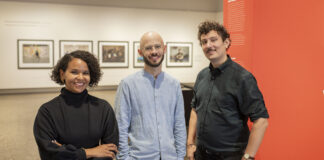 Verdiana Albano, Maximilian Mann und Axel Javier Sulzbacher. / Foto: Swaantje Hehmann