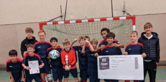 Das Team der Ursulaschule hat den Fair Trade Cup 2025 gewonnen und ist damit im kommenden Jahr Gastgeber. / Foto: Hubert Hoffmann