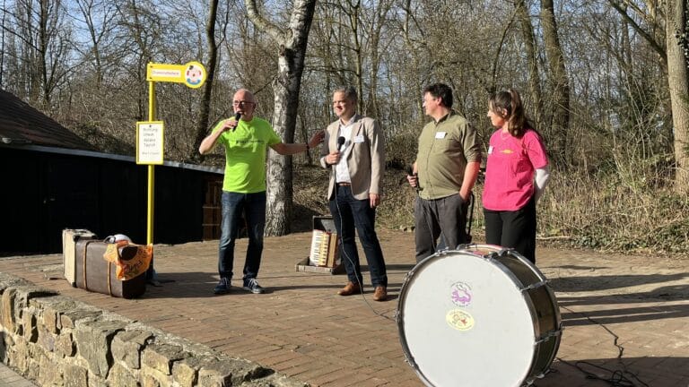 Eröffnung Naturerfahrungsraum Ziegenbrink / Foto: Stadt Osnabrück, Constantin Binder in Schölerberg