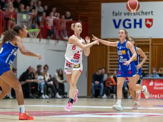 GiroLive Panthers vs. BC Pharmaserv Marburg Blue Dolphins am 26.10.2025. / Foto: Alexander Reinhard