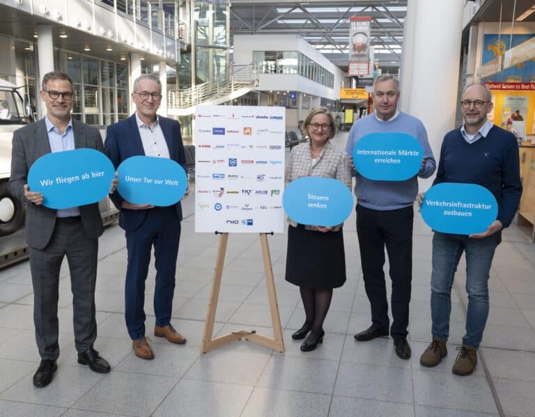 / Foto: Hermann Pentermann in Flughafen FMO