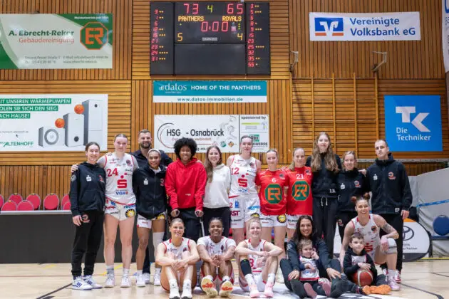 Panthers vs. Saarlouis Royals in Osnabrück (Gesamtstadt)