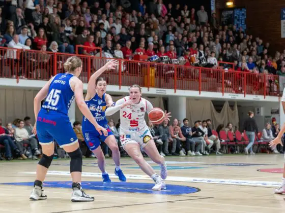 GiroLive Panthers vs. BC Pharmaserv Marburg Blue Dolphins am 26.10.2025. / Foto: Alexander Reinhard