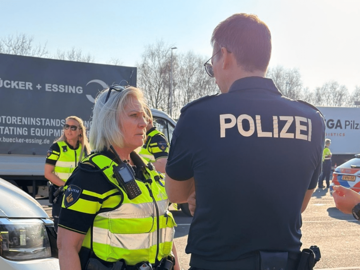 Neben der Sichtbarkeit und Präsenz zur Steigerung des Sicherheitsgefühls der Menschen in der Grenzregion, stand insbesondere die Bekämpfung von grenzüberschreitender Kriminalität im Fokus. / Foto: Polizei Osnabrück