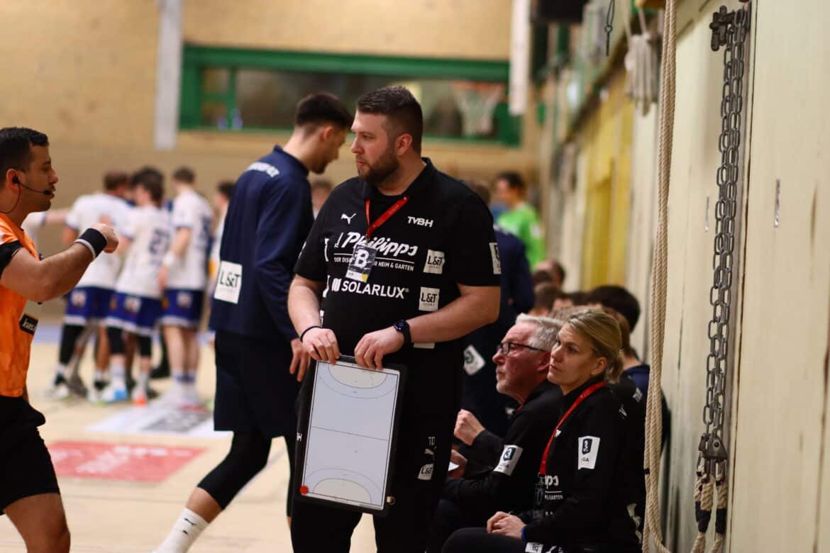 TV Bissendorf-Holte verlängert Vertrag mit Cheftrainer Timon Döring ligaunabhängig bis 2027. / Foto: Petra auf dem Kampe