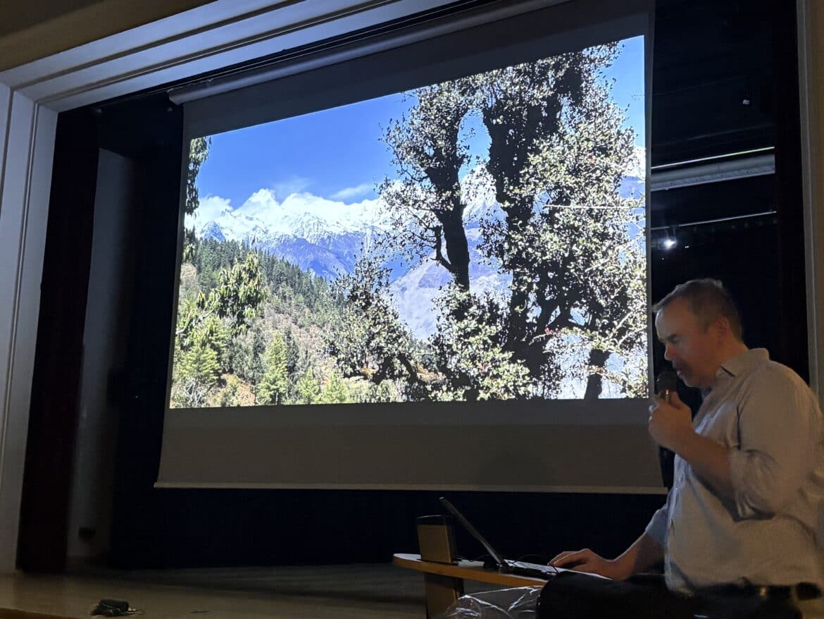 Vortrag "Nepal - Vom Piesberg zum Mount Everest". / Foto: EinDollarBrille e.V. - DAV Sektion Osnabrück