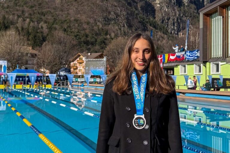 Lisa Holm gewinnt EM-Silber in Eisschwimmen in Osnabrück (Gesamtstadt)